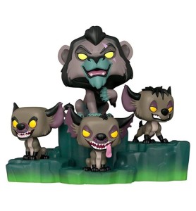 Funko Pop Moments El Rey Leon Scar Con Hienas 1204