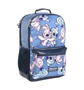 Mochila Casual Técnica Disney Stitch Y Angel