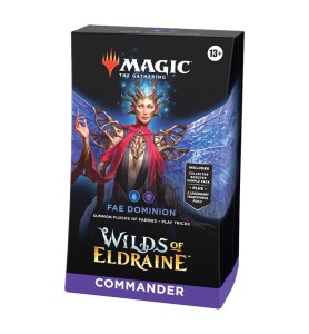 Juego De Cartas Magic The Gatering Mazos Commander Wilds Of Eldraine 4 Mazos Inglés