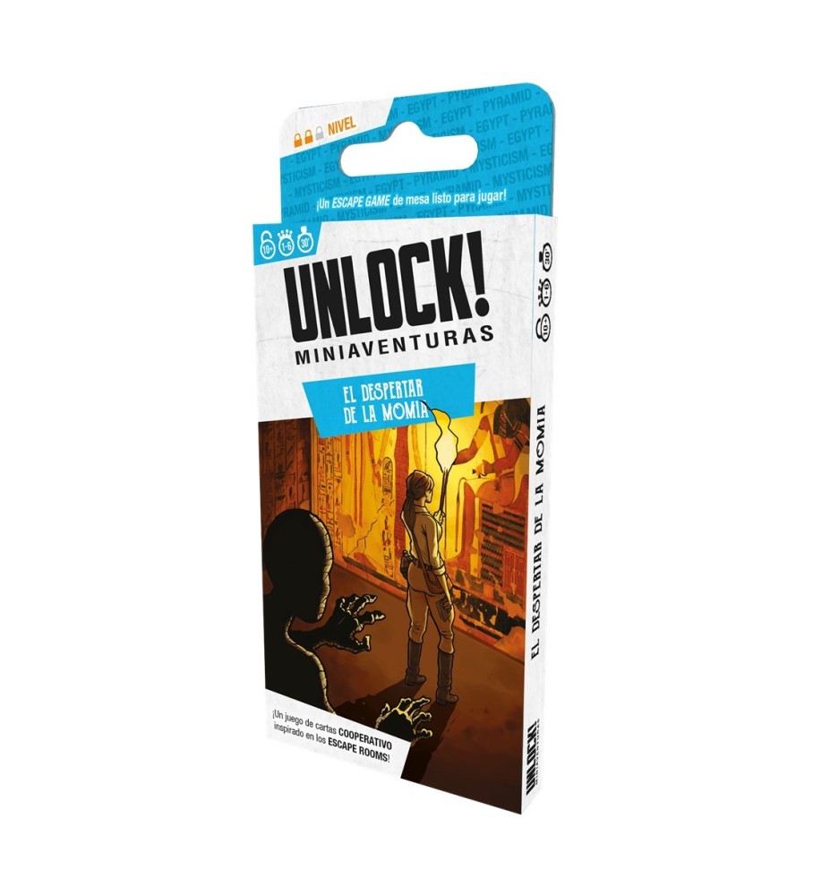 Juego De Mesa Unlock! Miniaventuras El Despertar De La Momia Edad Recomendada 10 Años