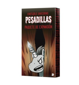 Juego De Mesa Unstable Unicorns Pesadillas Expansion Edad Recomendada 6 Años