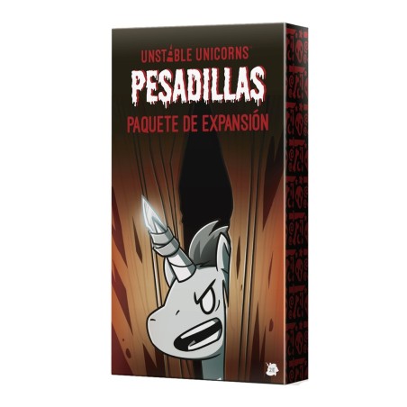 Juego De Mesa Unstable Unicorns Pesadillas Expansion Edad Recomendada 6 Años