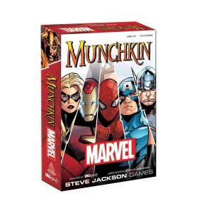 Juego De Mesa Munchkin Marvel Edition Edad Recomendada 10 Años (ingles)