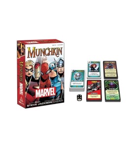 Juego De Mesa Munchkin Marvel Edition Edad Recomendada 10 Años (ingles)