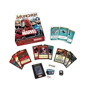 Juego De Mesa Munchkin Marvel Edition Edad Recomendada 10 Años (ingles)