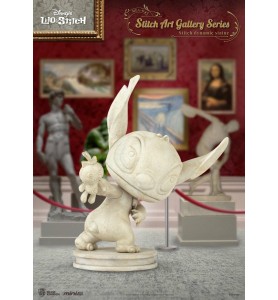 Figura Beast Kingdom Mini Egg Attack Disney Art Gallery Stitch Estátua Dinámica