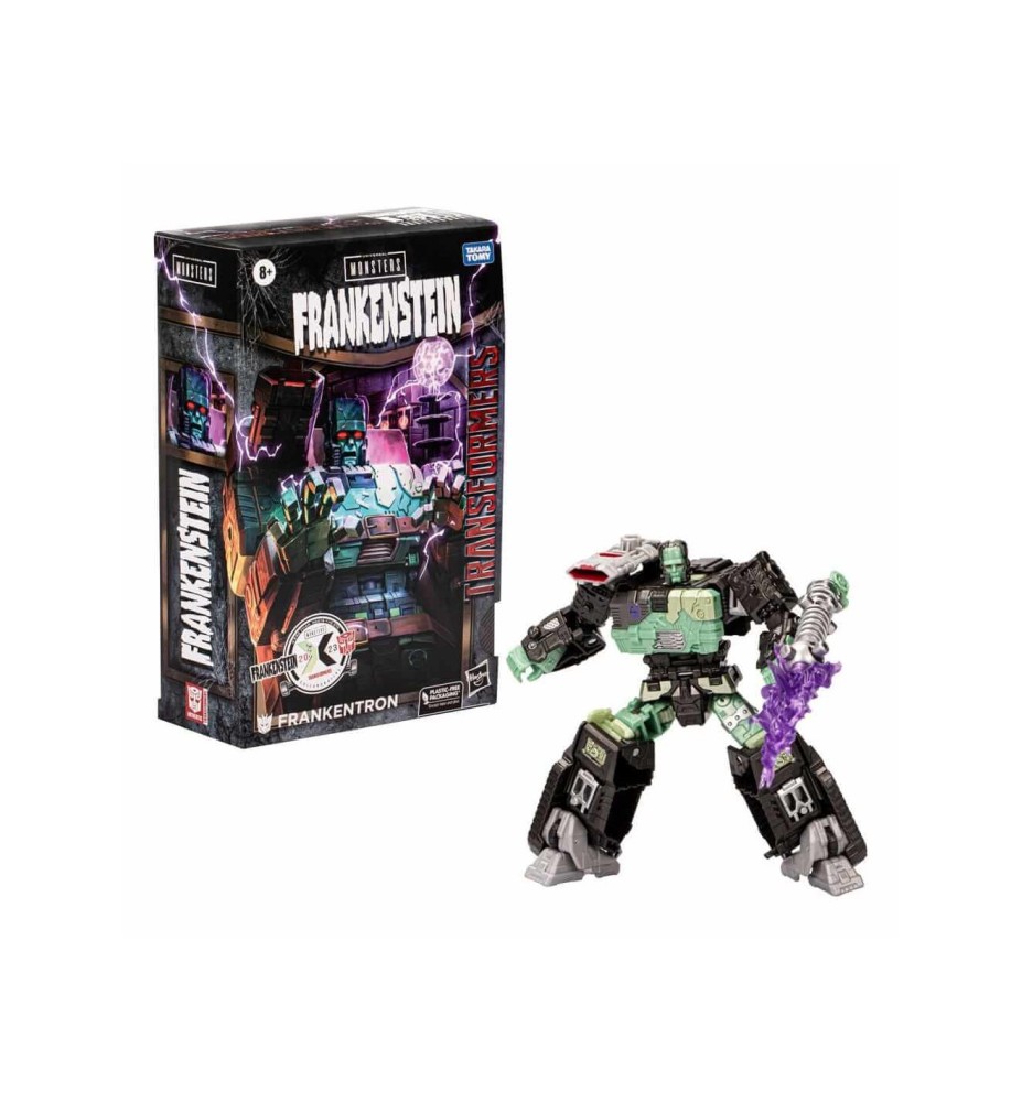 Figura Hasbro Transformers Universal Monsters Frankenstein Frankentron