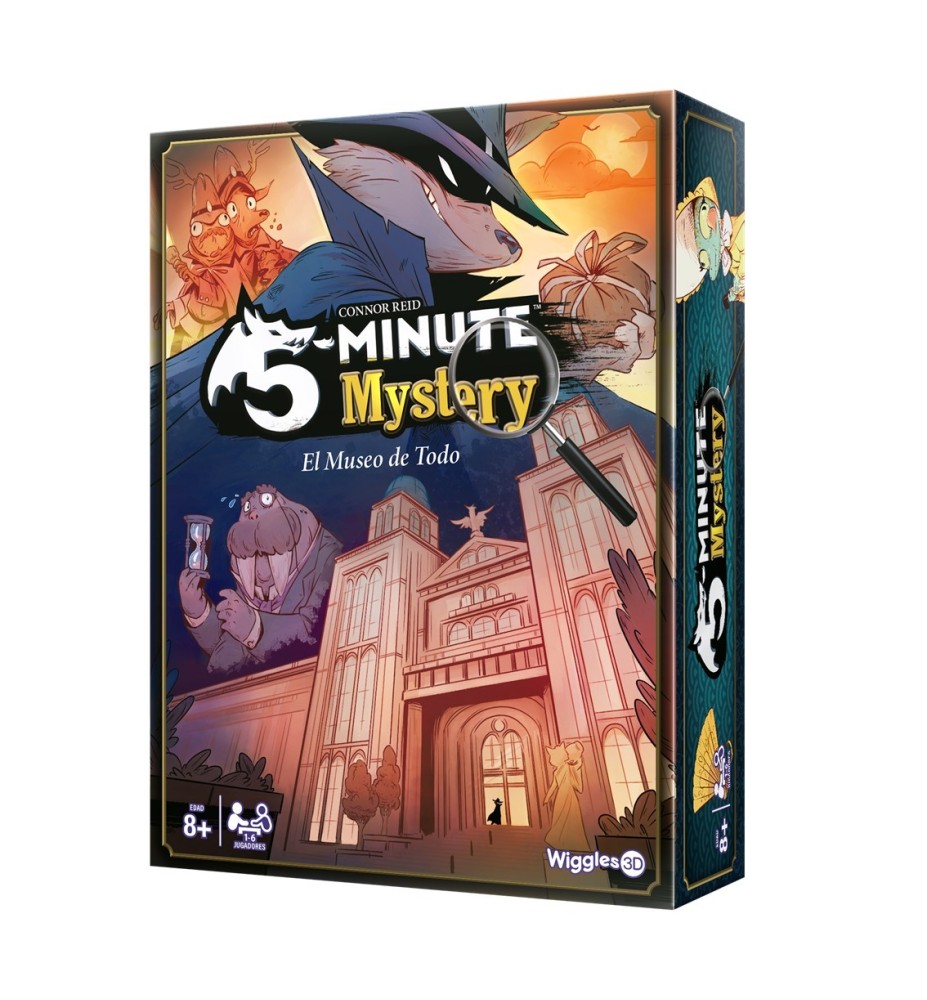 Juego De Mesa 5 Minutes Mystery Edad Recomendada 8 Años