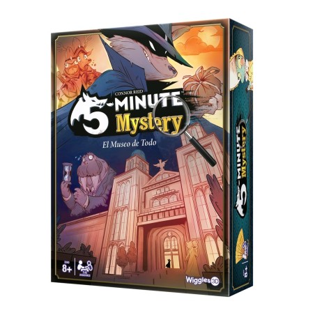 Juego De Mesa 5 Minutes Mystery Edad Recomendada 8 Años