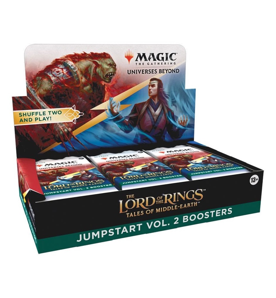 Caja De Cartas  Magic The Gathering Lord Of The Rings Tales Of Middle - Earth Jumpstart Vol. 2 Inglés