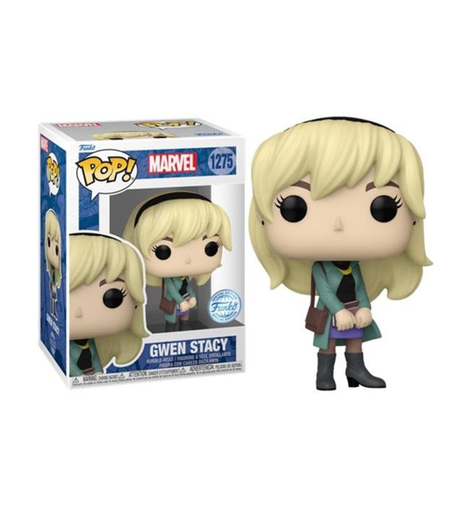 Funko Pop Marvel Spider - Man Gwen Stacy (1275) Exclusivo