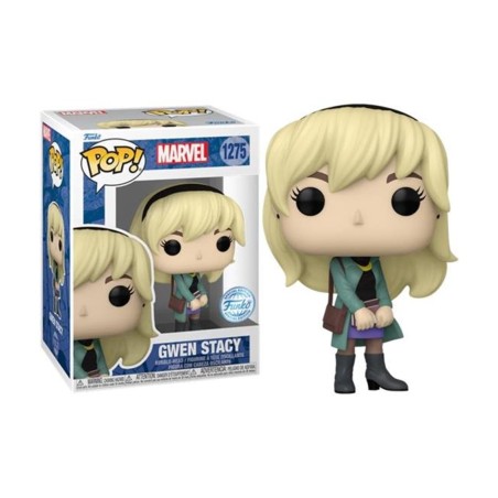 Funko Pop Marvel Spider - Man Gwen Stacy (1275) Exclusivo