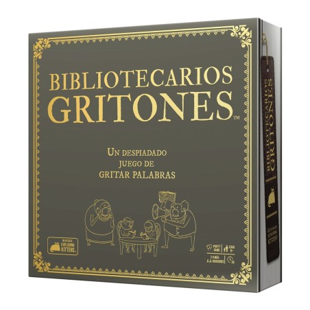 Juego De Mesa Bibliotecarios Gritones Edad Recomendada 7 Años