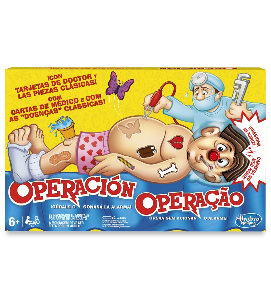 Juego Hasbro Classic Operation