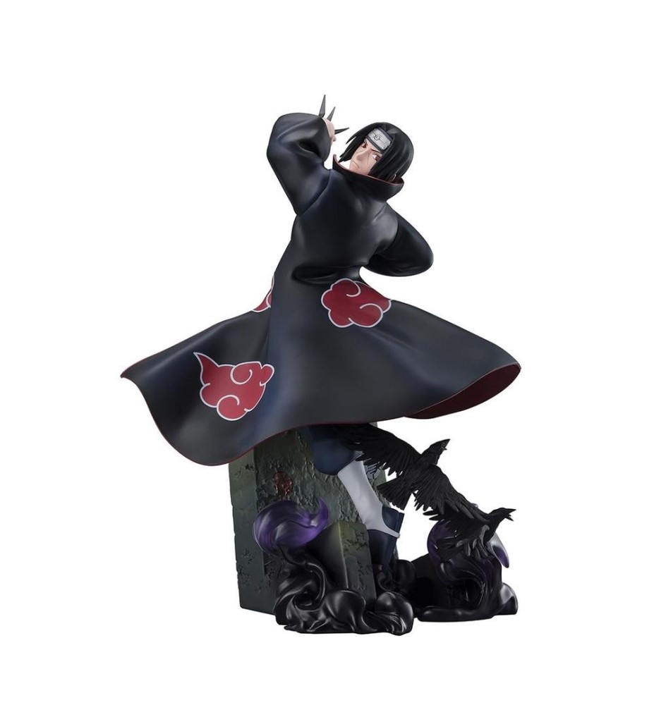 Figurita Tamashii Nations Naruto The Light & Dark Of The Mangekyo Sharingan Extra Battle Itachi Uchiha 24cm