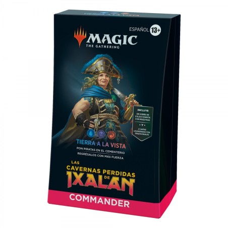 Juego De Cartas Magic The Gathering Las Cavernas Perdidas De Ixalan Mazos Commander 4 Barajas Español