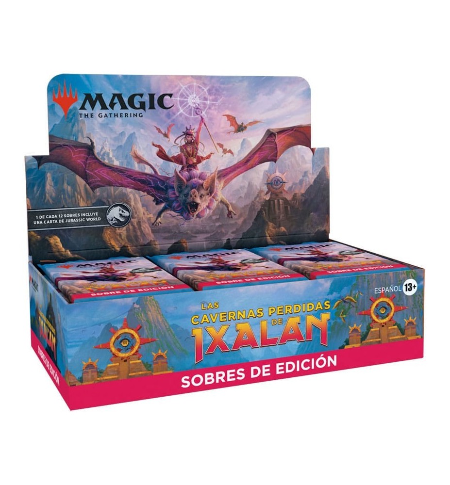 Juego De Cartas Magic The Gathering Las Cavernas Perdidas De Ixalan Sobres De Edición 30 Sobres Español