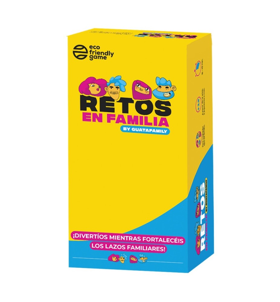 Juego De Mesa Retos En Familia Edad Recomendada 8 Años