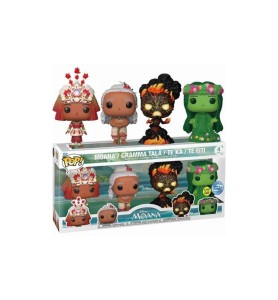 Funko Pop Disney Vaiana Pack De 4