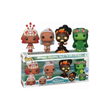 Funko Pop Disney Vaiana Pack De 4