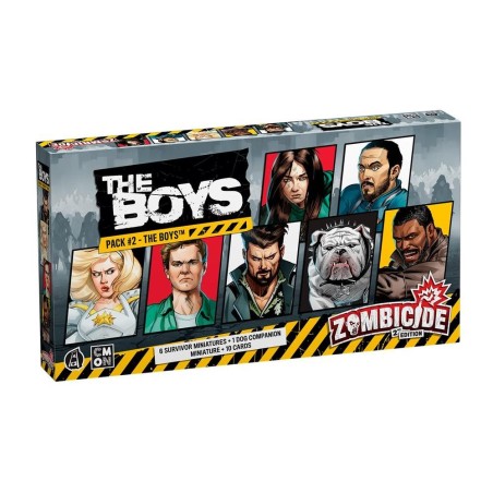 Juego De Mesa Zombicide 2e: The Boys Pack núm.2 The Boys Edad Recomendada 14 Años