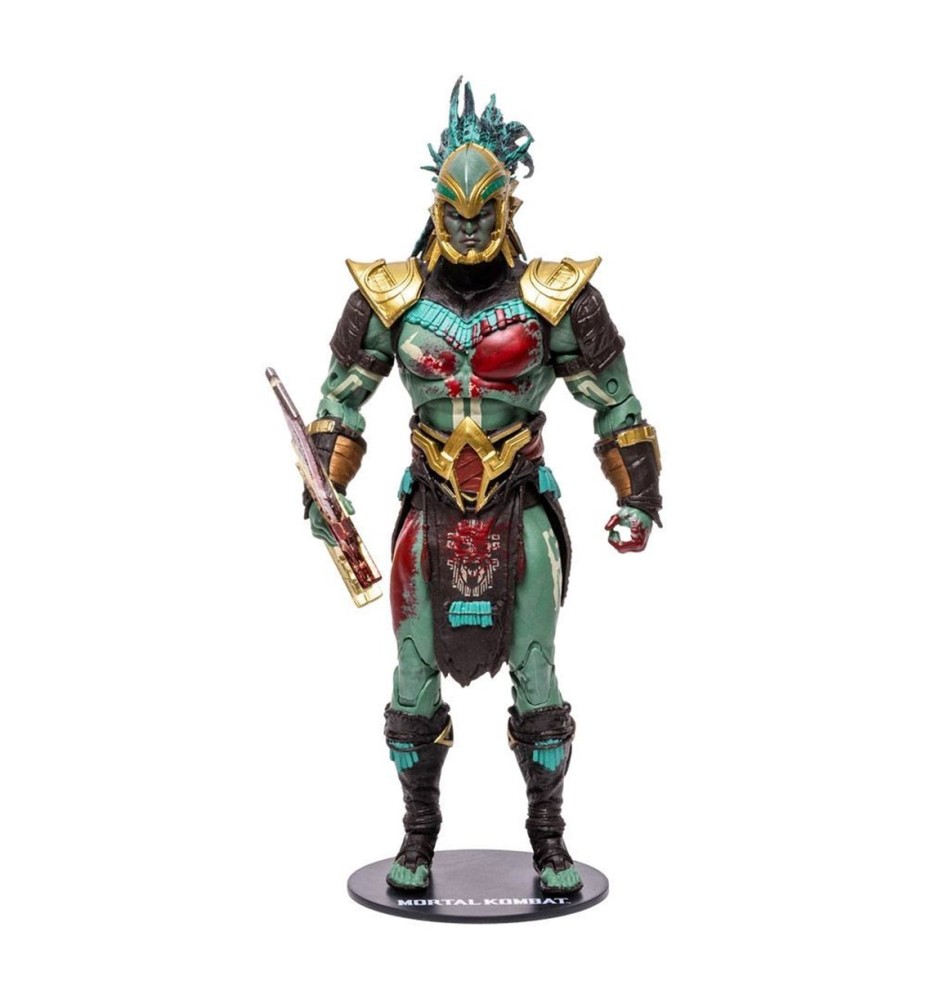 Figura Mcfarlane Toys Mortal Kombat Kotal Kahn (sangriento)