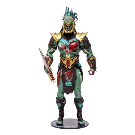 Figura Mcfarlane Toys Mortal Kombat Kotal Kahn (sangriento)