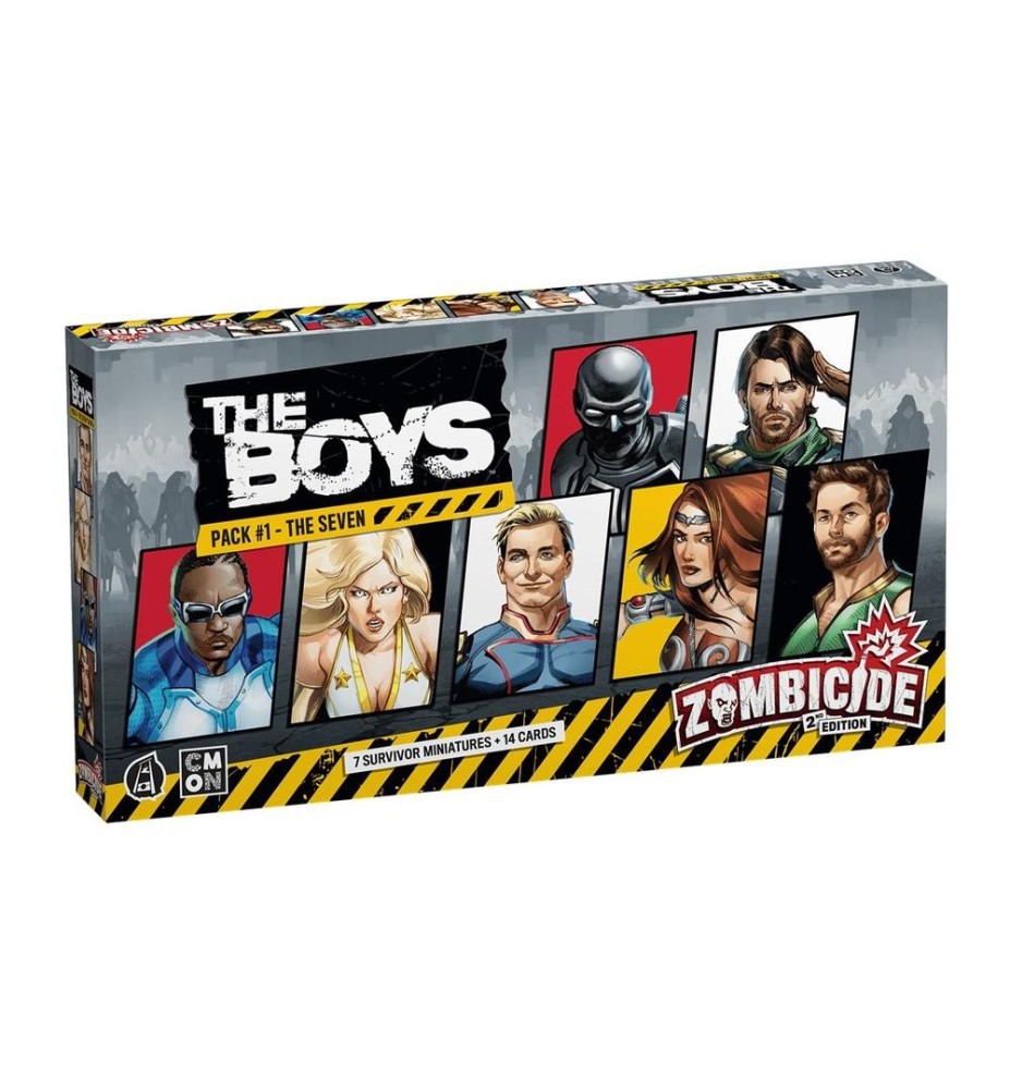 Juego De Mesa Zombicide 2e: The Boys Pack núm.1: The Seven Edad Recomendada 14 Años