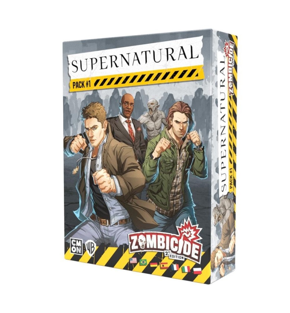 Juego De Mesa Zombicide 2e: Supernatural Character Pack núm.1 Edad Recomendada 14 Años