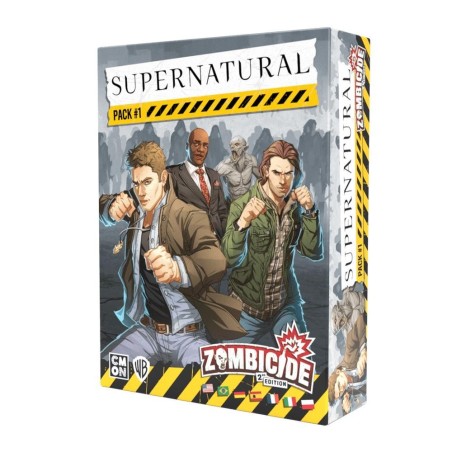 Juego De Mesa Zombicide 2e: Supernatural Character Pack núm.1 Edad Recomendada 14 Años