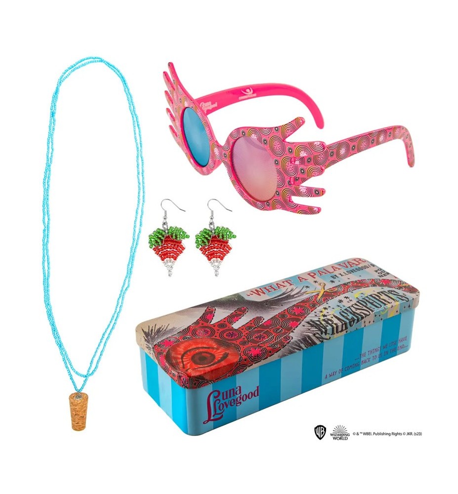 Set De Espectrogafas Y Joyas Cinereplicas Harry Potter Luna Lovegood