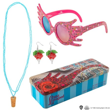 Set De Espectrogafas Y Joyas Cinereplicas Harry Potter Luna Lovegood