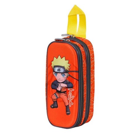 Estuche Doble 3d Karactermania Naruto Chikara