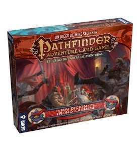 Jueo De Cartas Devir Aventuras De Panthfinder Expansión La Maldición Del Trono Carmesí