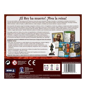 Jueo De Cartas Devir Aventuras De Panthfinder Expansión La Maldición Del Trono Carmesí