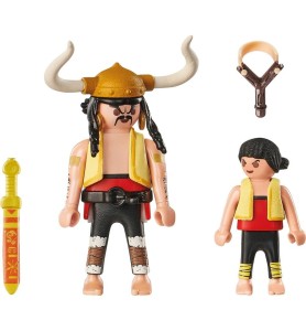 Playmobil Asterix: Sopalajo De Arrierez Y Torrezno Y Pepe