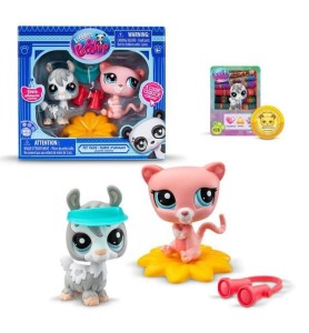 Mascotas Little Pet Shop Pack De 2 Mascotas -  1 Unidad Aleatoria