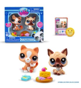 Mascotas Little Pet Shop Pack De 2 Mascotas -  1 Unidad Aleatoria