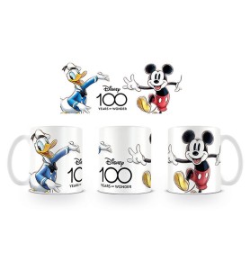 Taza Pyramid Disney Mickey & Donald Disney 100 315 Ml