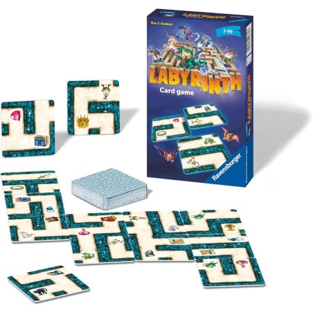 Juego De Cartas Ravensburger Labyrinth Formato Viaje