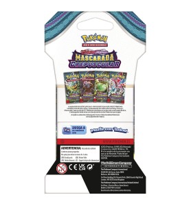 Pokémon Tcg Sleeve Booster Display Mascarada Crepuscular Sv06 2024 Español