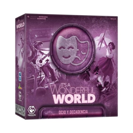 Juego De Mesa Tranjis Games Its A Wonderful World Ocio Y Decadencia Edad Recomendada 14 Años