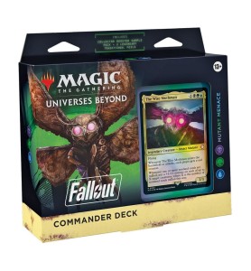 Juego De Cartas Magic The Gathering Universes Beyond Fallout Mazos Commander 4 Barajas Inglés