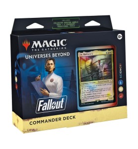 Juego De Cartas Magic The Gathering Universes Beyond Fallout Mazos Commander 4 Barajas Inglés