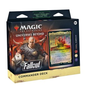 Juego De Cartas Magic The Gathering Universes Beyond Fallout Mazos Commander 4 Barajas Inglés