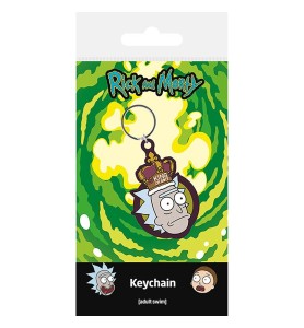 Llavero Rick & Morty King Of S***