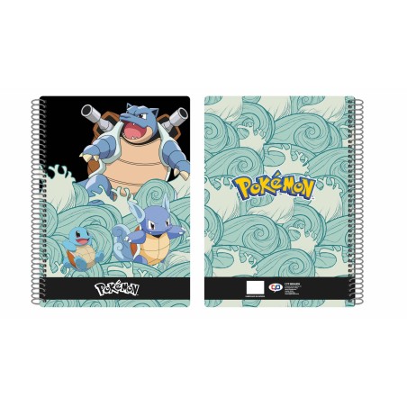 Cuaderno Folio Cyp Brands 80 Hojas Pokémon Squirtle