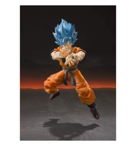 Figura Tamashii Nations Figuarts Sh Dragon Ball Super Super Saiyan God Super Saiyan Gogeta Re - Issue