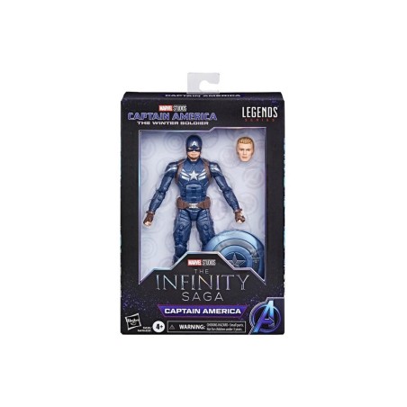 Figura Hasbro Marvel Legends Series The Infinity Saga Capitan America