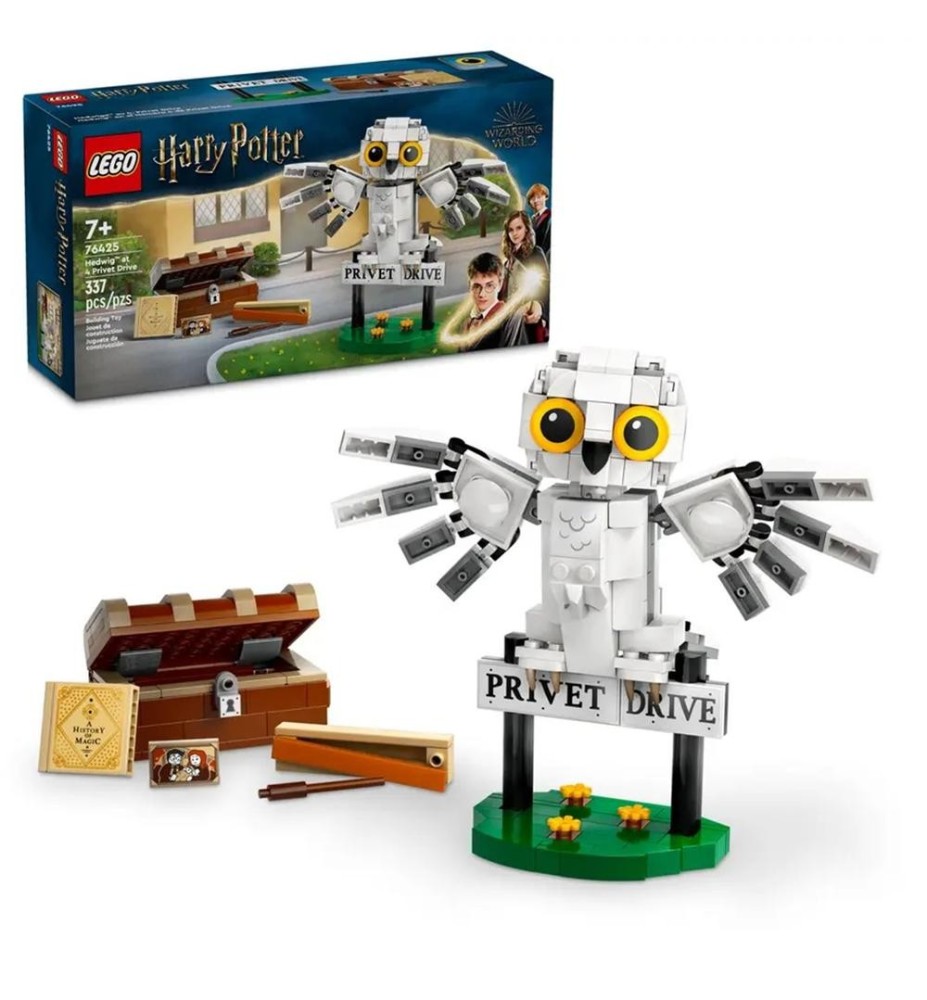 Lego Harry Potter Hedwig En El Numero 4 De Privet Drive